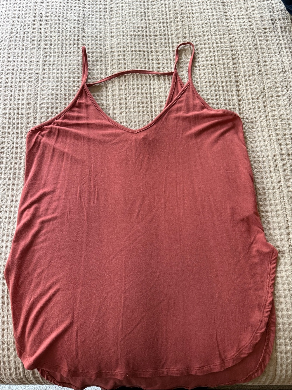 Women's Rust Camisole Tank Top